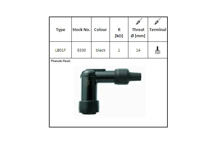 SPARK CAP NGK LB01F