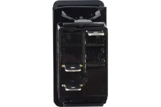 SWITCH ROCKER ON/OFF BLUE