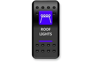 SWITCH ROCKER ROOF LIGHT
