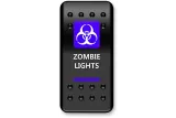 SWITCH ROCKER ZOMBIE LGHT