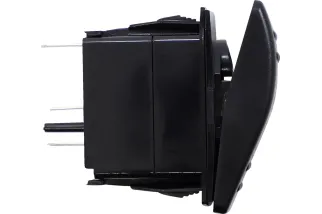 SWITCH ROCKER STEREO-RED