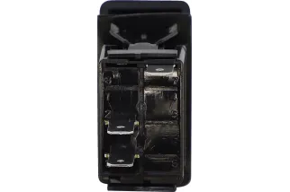 SWITCH ROCKER STEREO-RED