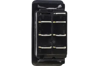 SWITCH ROCKER WINCH-RED