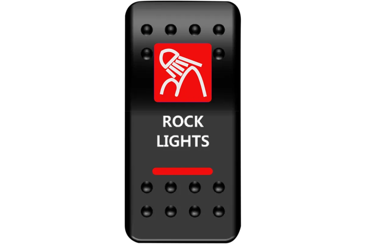 SWITCH ROCK LIGHTS-RED