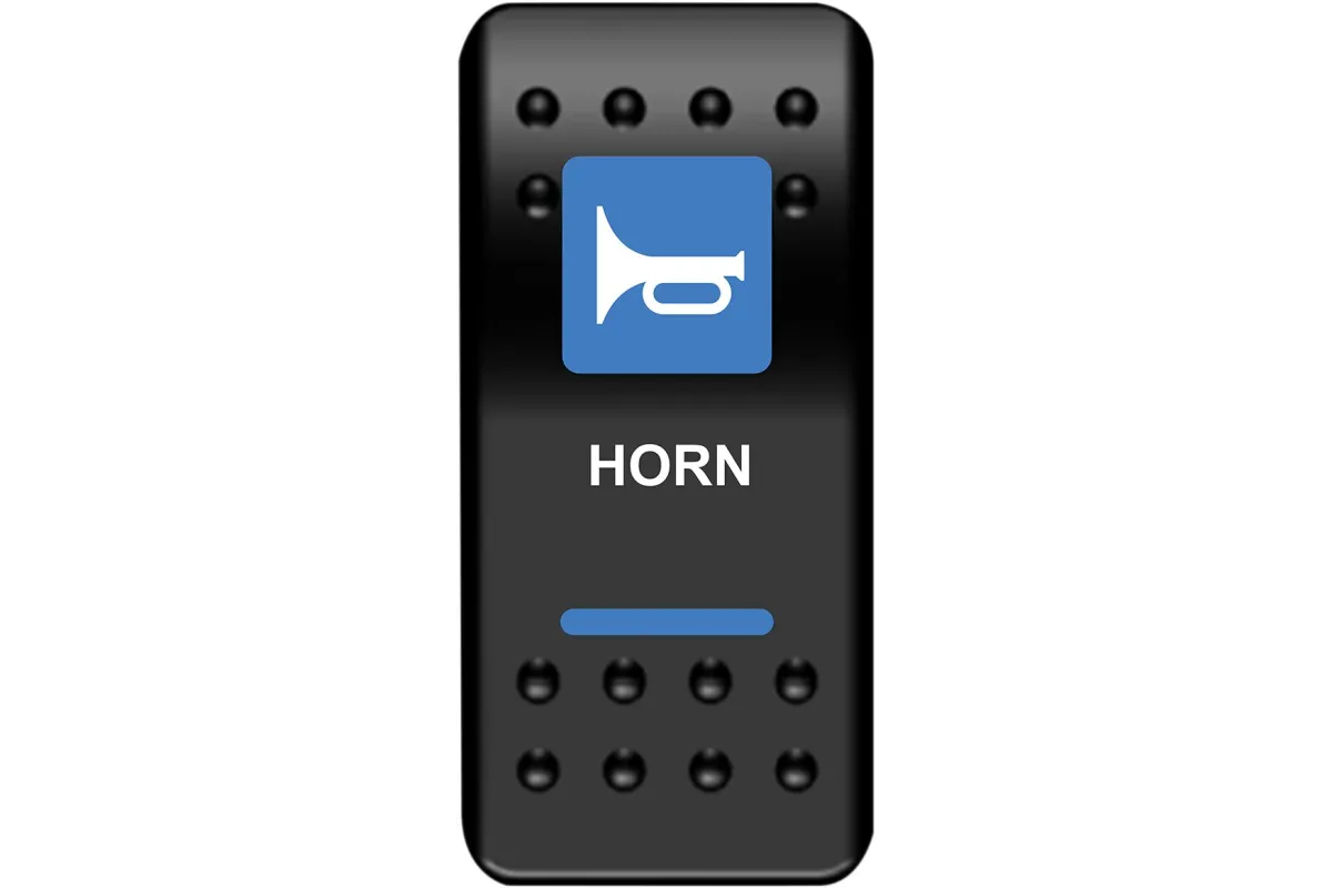 SWITCH ROCKER HORN-BLU