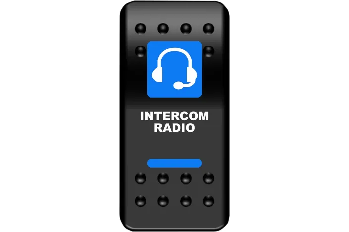 SWITCH ROCKER INTERCOM BU