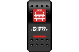 SWITCH RKR BMPR LGHTBR RD