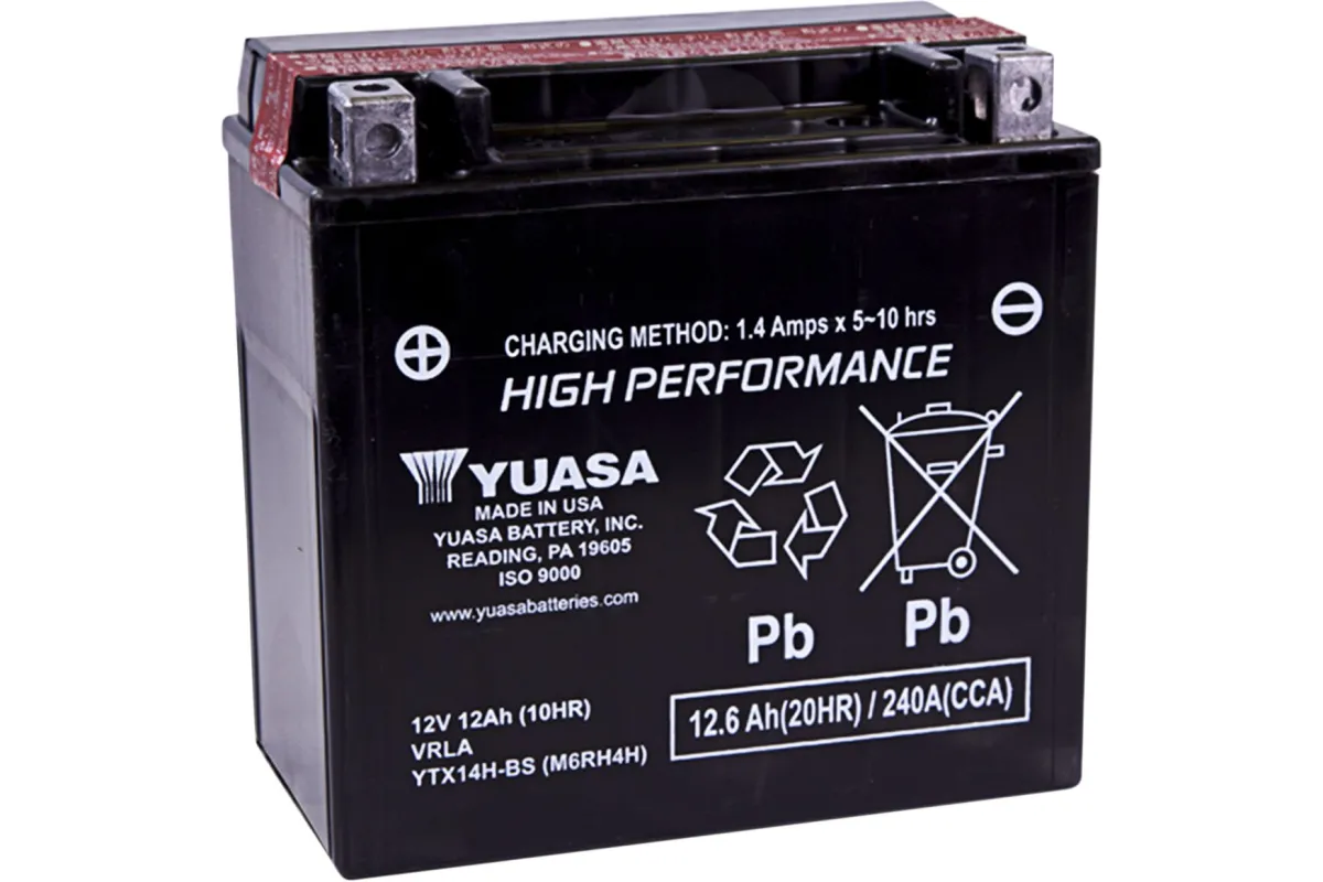 BATTERY YTX14H-BS .69LTR