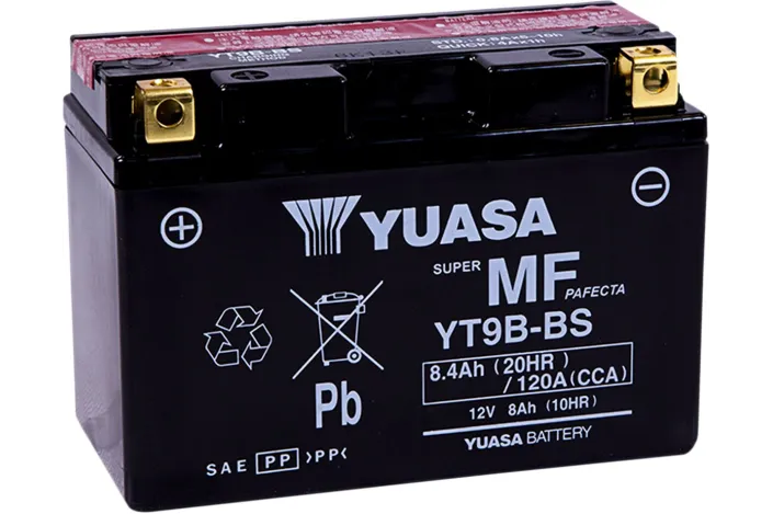 BATTERY YT9B-BS .40 LITER