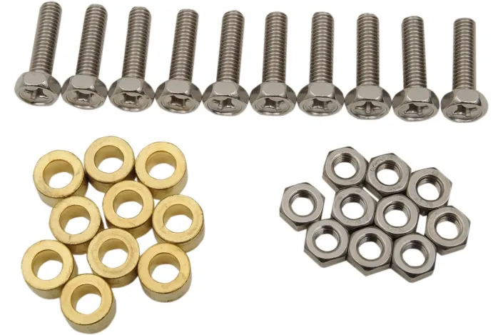BOLT/NUT SET BATT 6X22SS
