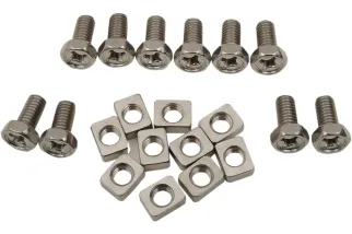 BOLT/NUT SET BATT 6X12TM