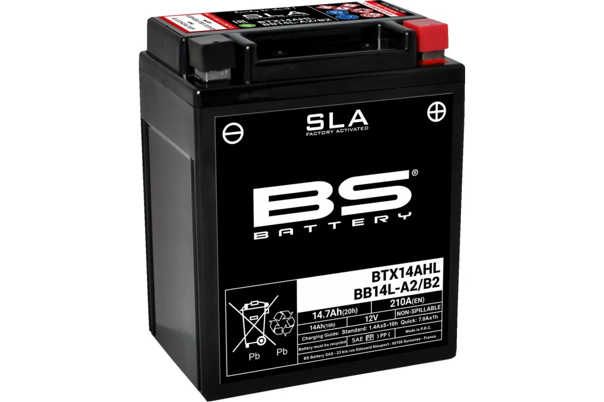 BATTERY BTX14AHL/BB14L-A2/B2