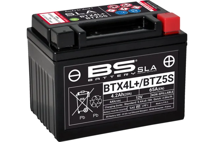 BATTERY BS BTX4L/BTZ5S