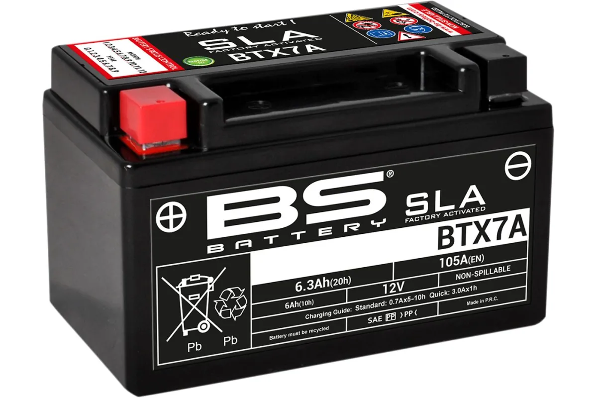 BATTERY BS BTX7A SLA