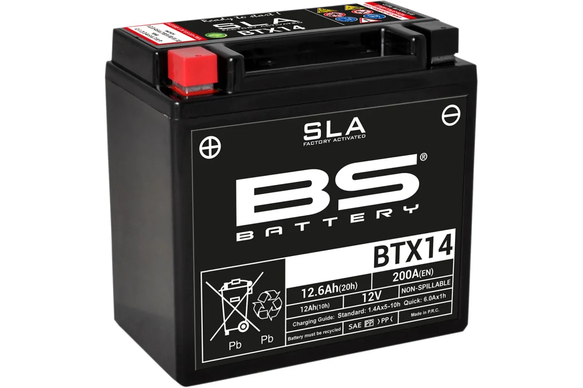 BATTERY BS BTX14 SLA