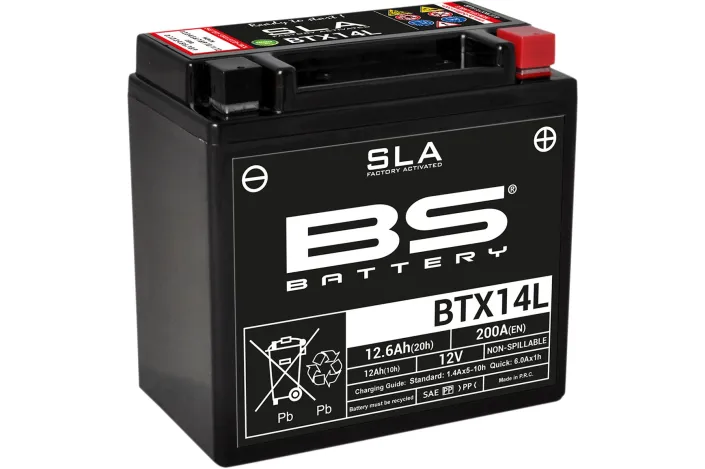 BATTERY BS BTX14L SLA