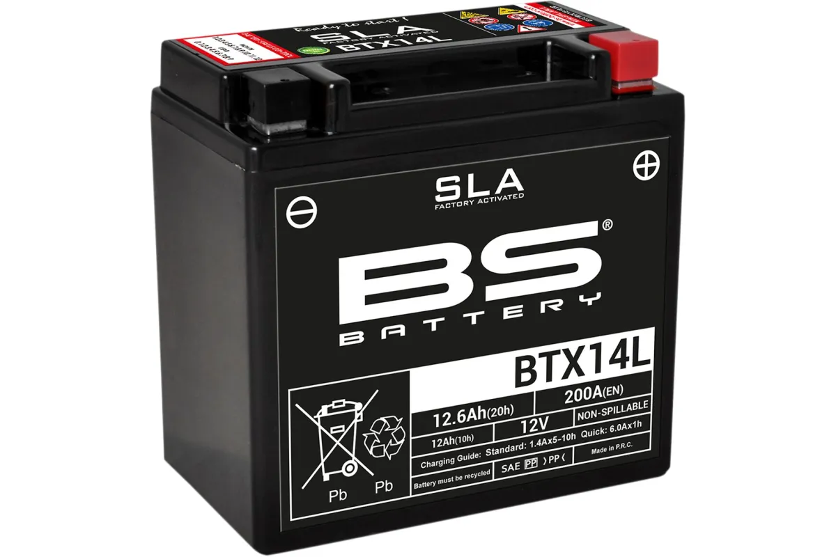 BATTERY BS BTX14L SLA
