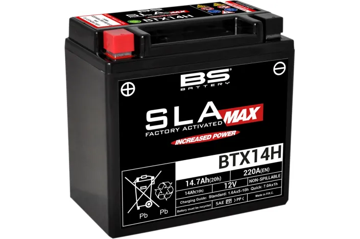 BATTERY BS BTX14H SLA-MAX