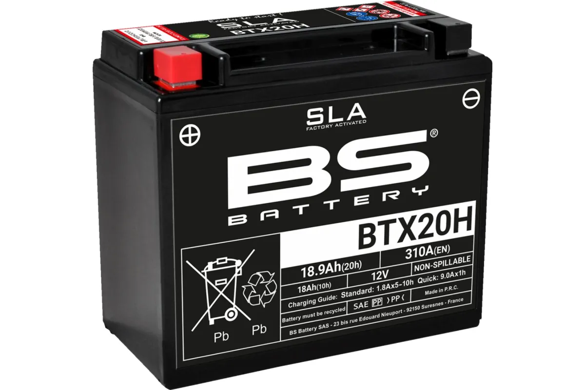 BATTERY BS BTX20H SLA