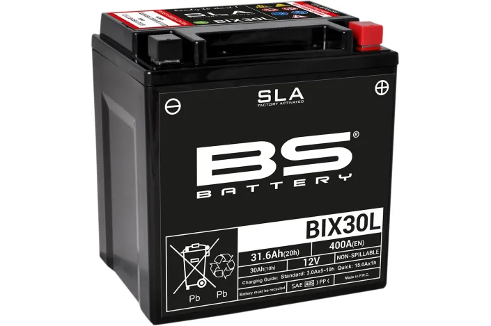 BATTERY BS BIX30L SLA