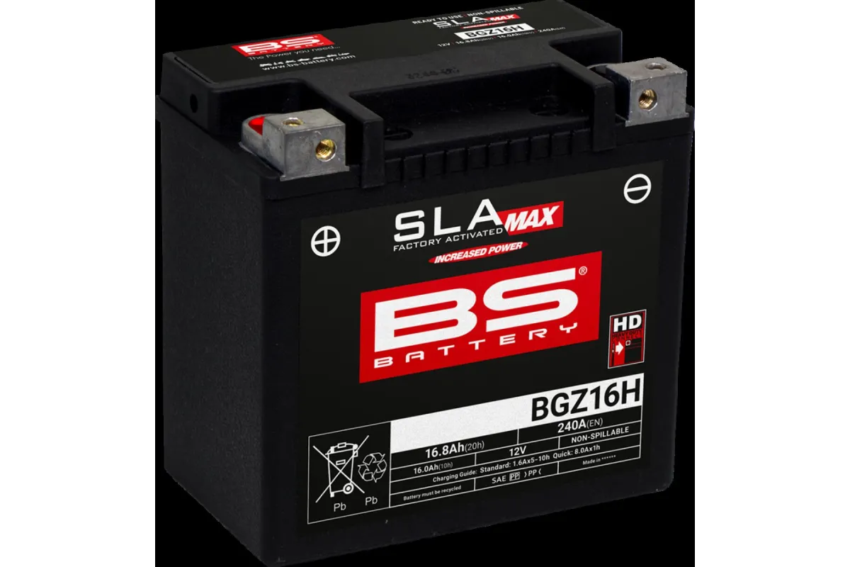 BATTERY BS BGZ16H SLA MAX