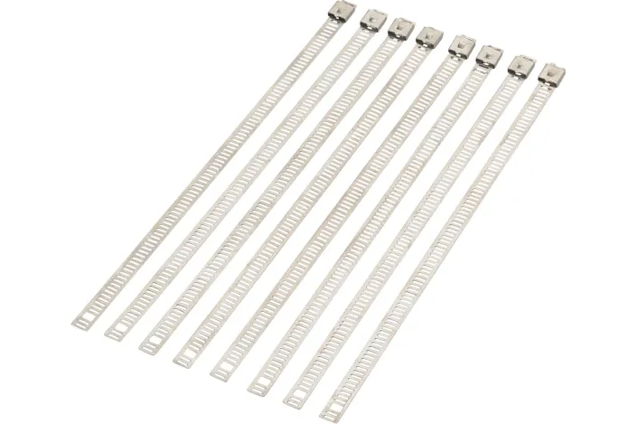 CABLE TIE SILVER 8 8PK