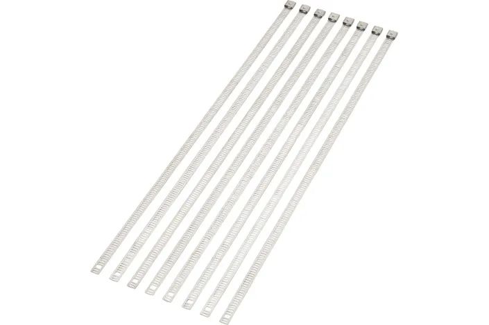 CABLE TIE SILVER 14 8PK