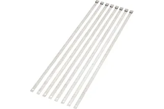 CABLE TIE SILVER 14 8PK