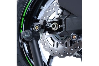 Pions de bras oscillant avec platine R&G RACING noir Kawasaki Z900