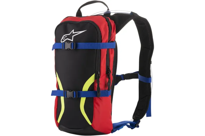BACKPACK IGUANA BK/BL/R/Y