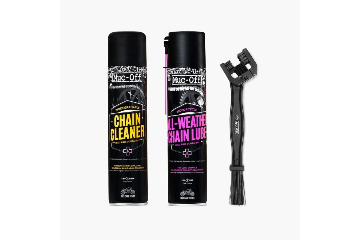 MOTORCYCLE CHAIN CARE KIT