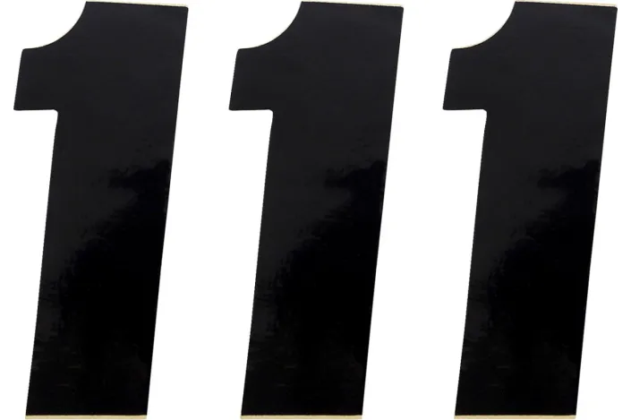 NUMBER MSE 1 4.5 BLACK