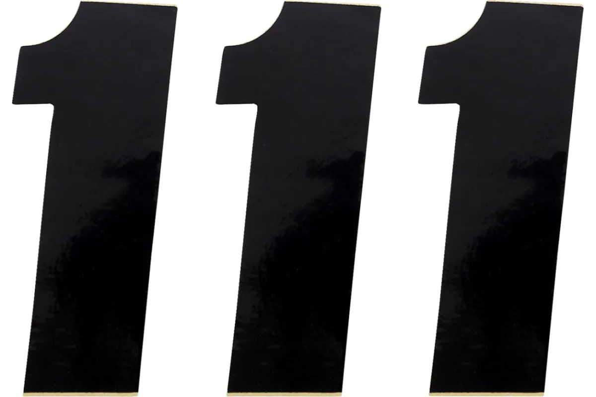 NUMBER MSE 1 4.5 BLACK