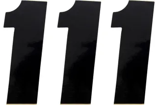 NUMBER MSE 1 4.5 BLACK