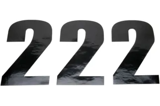 NUMBER MSE 2 4.5 BLACK