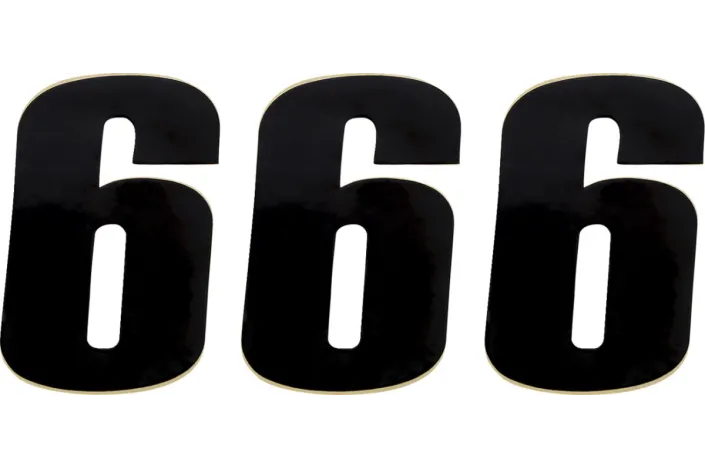 NUMBER MSE 6 4.5 BLACK