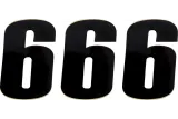 NUMBER MSE 6 4.5 BLACK
