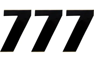 NUMBER MSE 7 4.5 BLACK