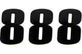 NUMBER MSE 8 4.5 BLACK