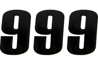 NUMBER MSE 9 4.5 BLACK