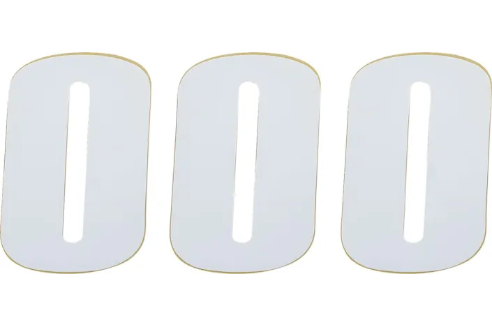 NUMBER MSE 0 4.5 WHITE