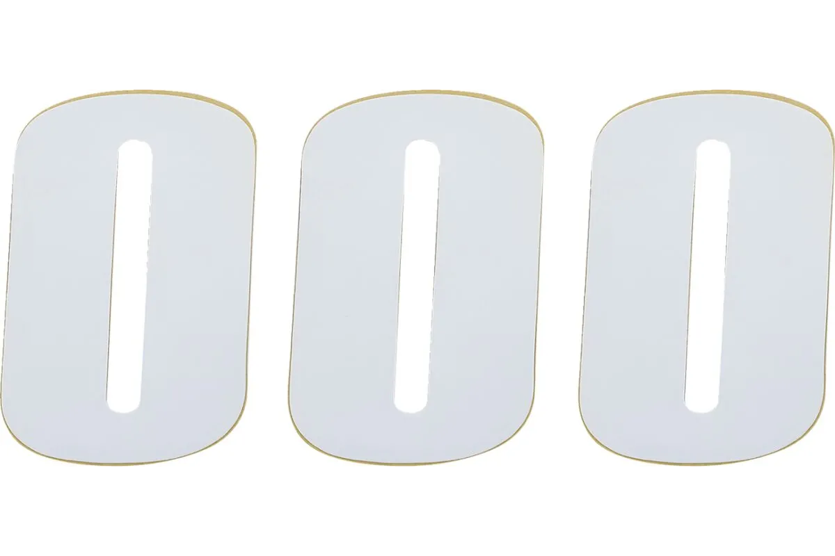 NUMBER MSE 0 4.5 WHITE