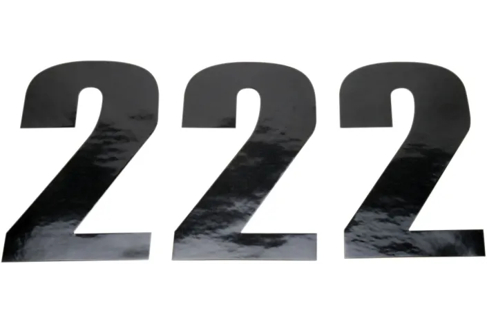 NUMBER MOOSE 2 6 BLACK