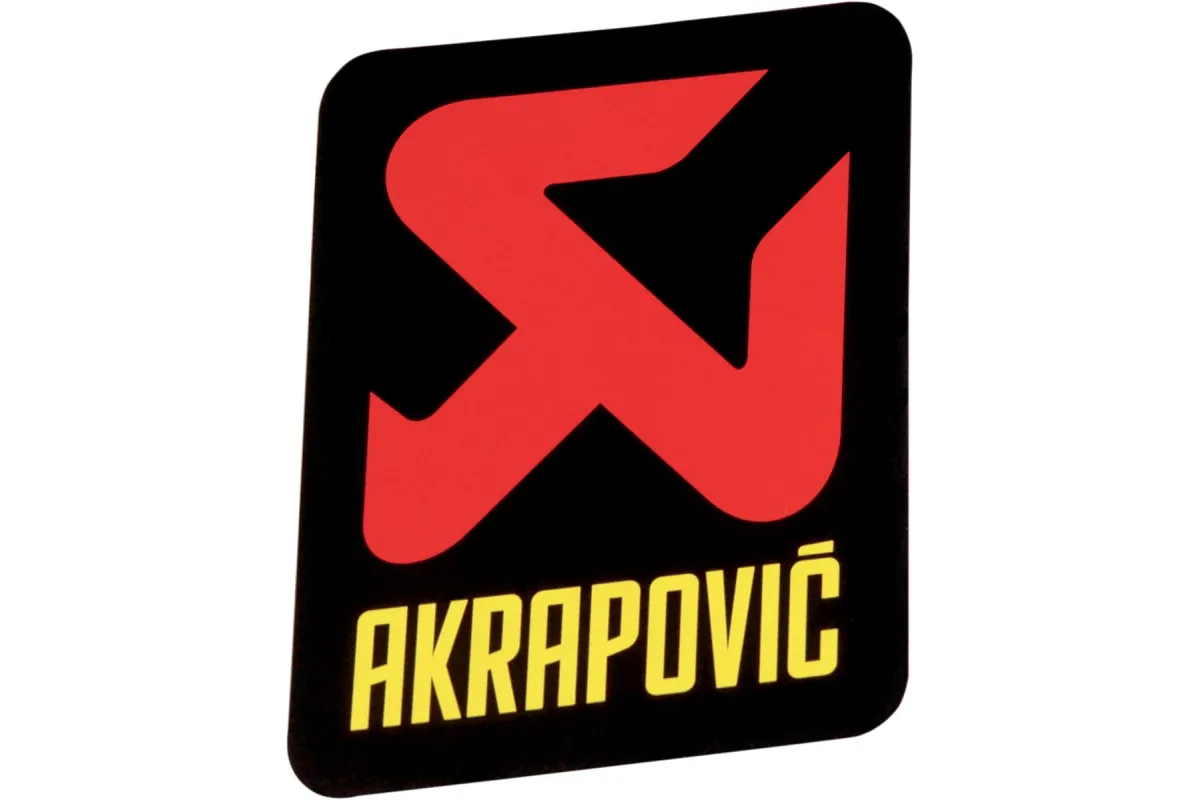 STICKER AKRAPOVIC VERT 95