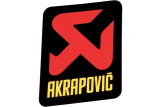 STICKER AKRAPOVIC VERT 95