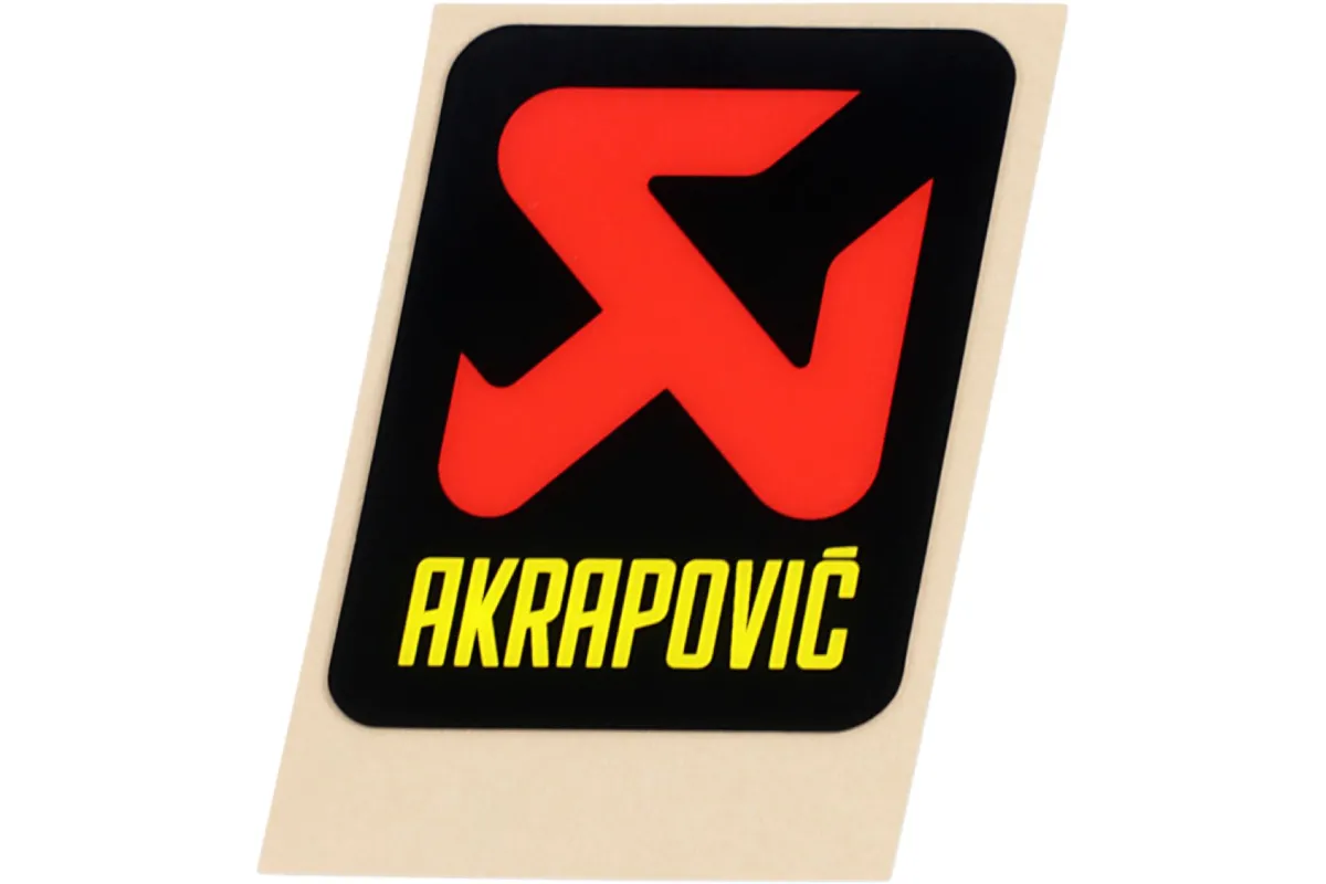 STICKER AKRAPOVIC VERT 60