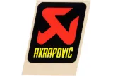 STICKER AKRAPOVIC VERT 60