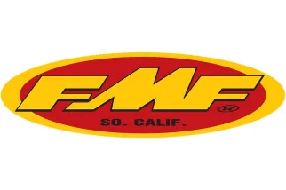FMF 23 OVAL STKR(YEL/RD)