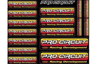 PRO CIRC LOGO DECAL SHEET