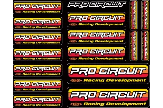 PRO CIRC LOGO DECAL SHEET